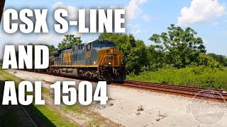 ACL Loco 1504 up date & train watching CSX on the S Line by WindersRanger 263 views 11 months ago 10 minutes, 9 seconds