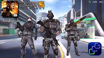 Modern Combat 5: Blackout Android Gameplay - NEW Update Multiplayer Map Vantage