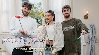 The Chainsmokers & Hailey Bieber eat custom hot dogs & play mini golf | WHOS IN MY BATHROOM