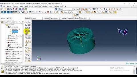 AbaqusTutorial step by step Simulation of cold spray CEL