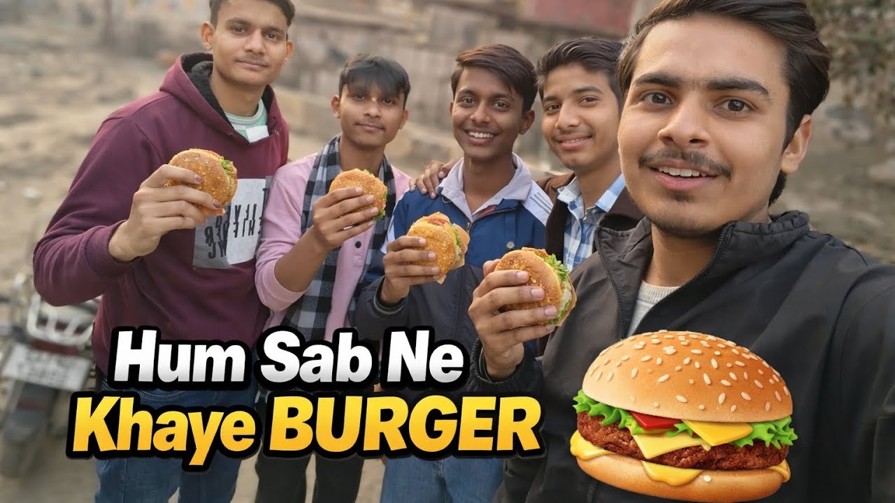 daily vlog 🫶 Burger khaye vaha hui sharbi ki ladayi💪
