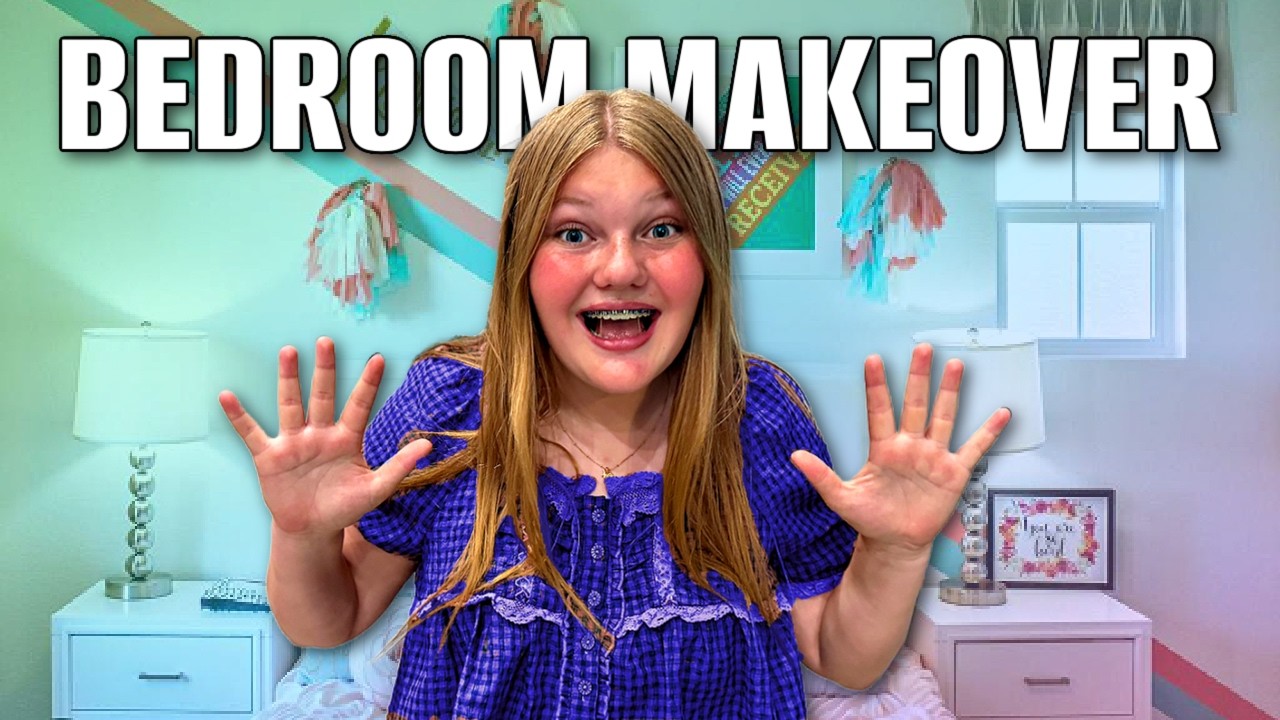 Jordyn's NEW Bedroom MAKEOVER SURPRiSE!