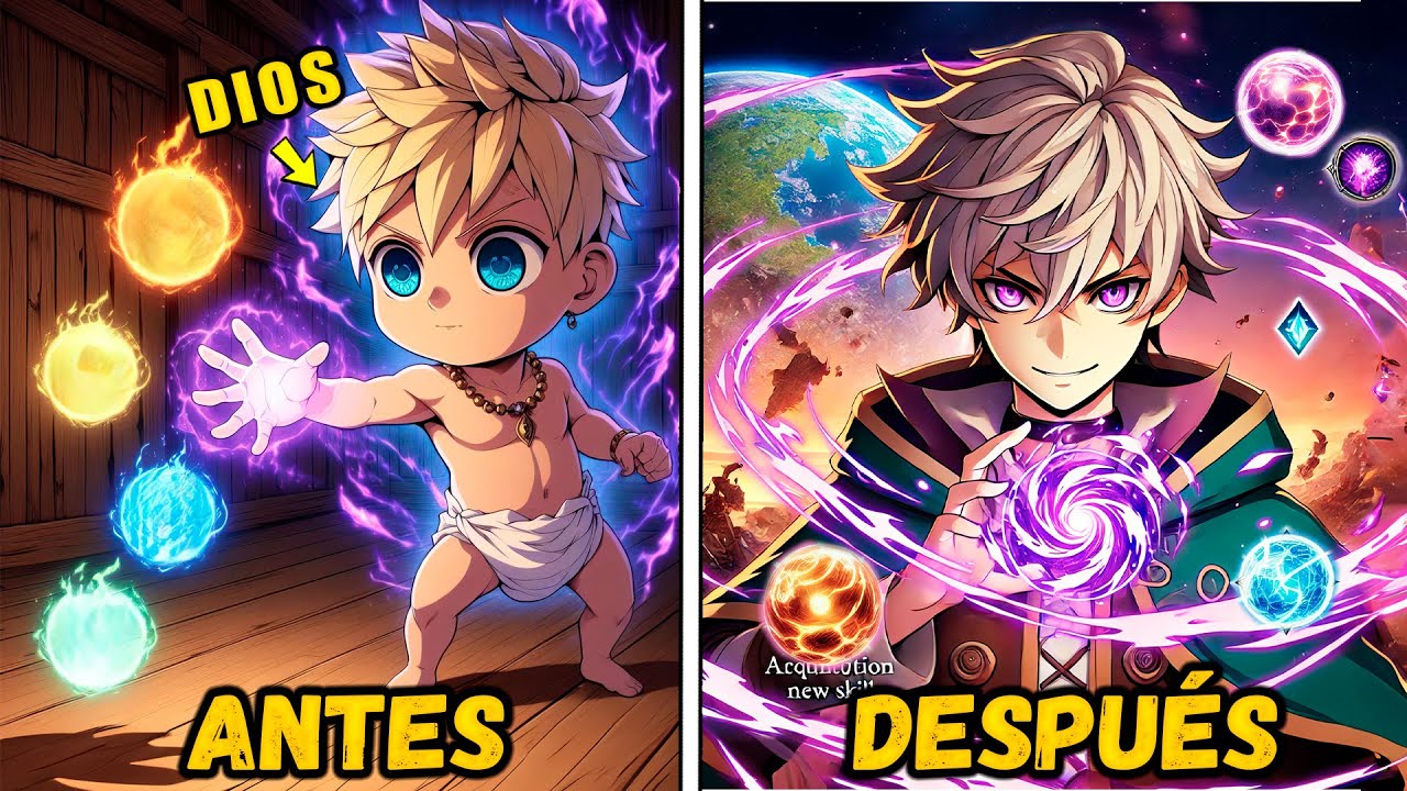 El Niño Nació Con El  Dios Poder Y Es Capaz Tanto De Crear Como De Destruir Mundos | Resumen Manhwa