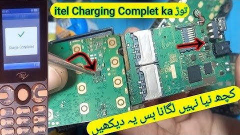 itel Muzik 400 Charging completed problem solution || itel 5092 charging complete solution #itel2163