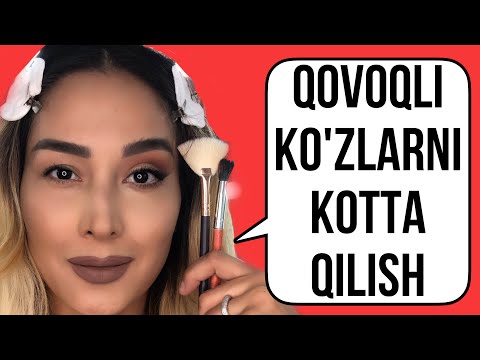 Ковокли кузларни буяш/Qovoqli ko’zlarni bo’yash,makeup tutorial,makeup,Yulduz Rajabova,