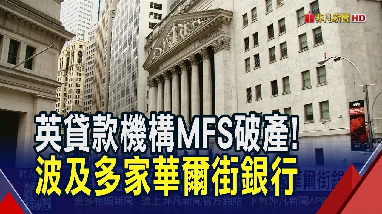 英貸款機構MFS破產 美銀行股重挫 蟑螂效應再現? 華爾街爆私募信貸危機警報｜非凡財經新聞｜20260228