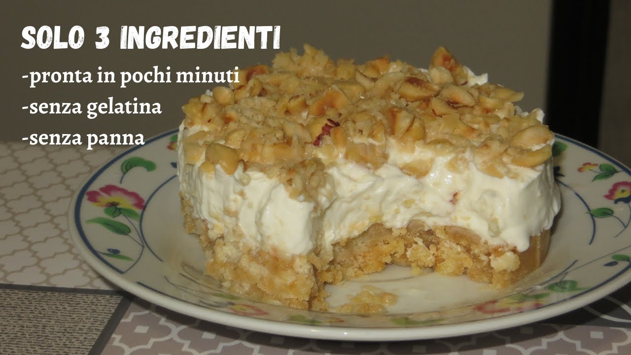 Mini cheesecake, solo 3 ingredienti. Senza panna e gelatina. *ricetta velocissima*