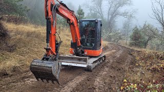 ATV roads with the Kubota KX040