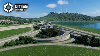This highway project almost broke me in Cities Skylines 2