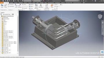 Angular transmission drive - Autodesk Inventor 2017