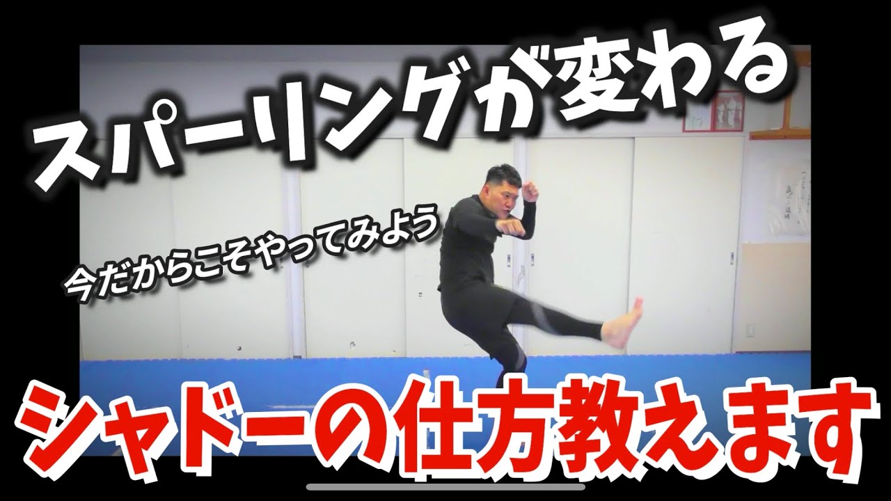 【コンビネーションが変わる】対人での攻撃が劇的に変わるシャドーの仕方！！