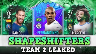 Full SHAPESHIFTERS Team 2 Leaked - Fifa 22 Ultimate Team