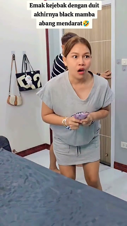 Emak kejebak dengan duit akhirnya black mamba abang mendarat🤣 #viral #komedi #video #lucu #funny