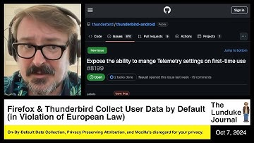 Firefox & Thunderbird Collect User Data by Default (in Violation of European Law)