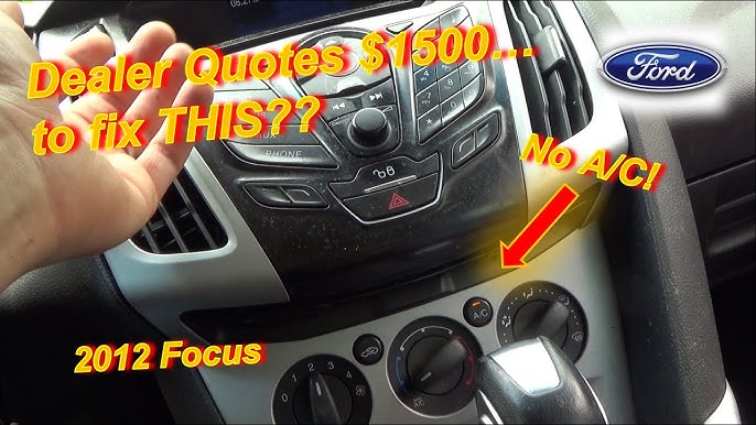 Interior Scan Is For On The Ford Focus