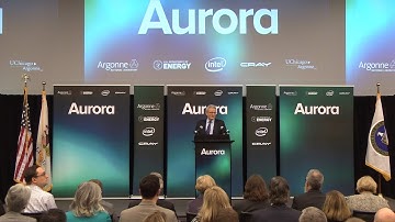 Aurora Announcement: DOE announces Argonne to host nation