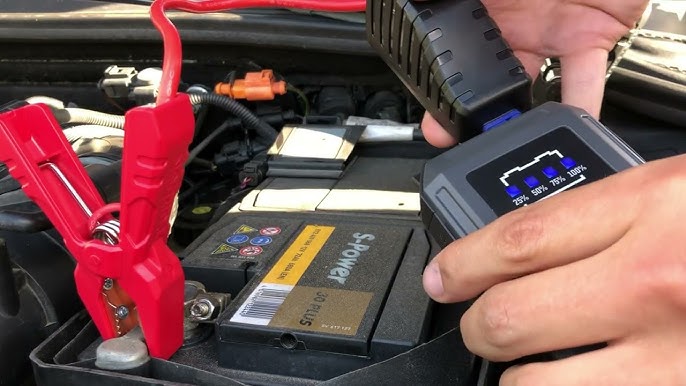 Starthilfe mit Powerbank - Auto Starthilfe mit Jump Starter / Starthilfe  Booster 🚗+🔌+🔋▻ so geht's - YouTube