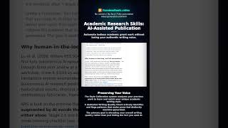academic research skills Implement automated citation audits and style calibration
