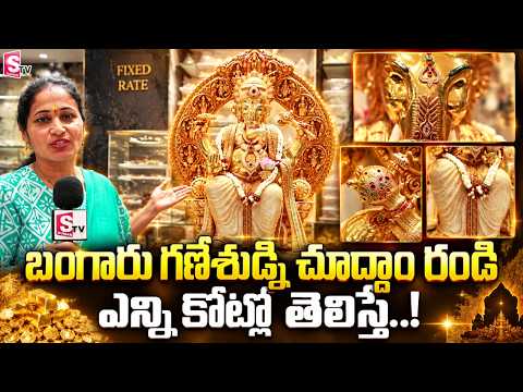 బంగారు గణేశుడ్ని చూద్దాం రండి | Golden Ganapathi | SumanTV Nirupama