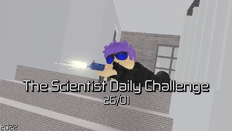 The Scientist Daily Challenge Legend Solo (26/01) - Entry Point [Roblox]
