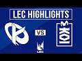 KC vs MKOI Highlights ALL GAMES | LEC Spring Playoffs 2026 | Karmine Corp vs Movistar KOI