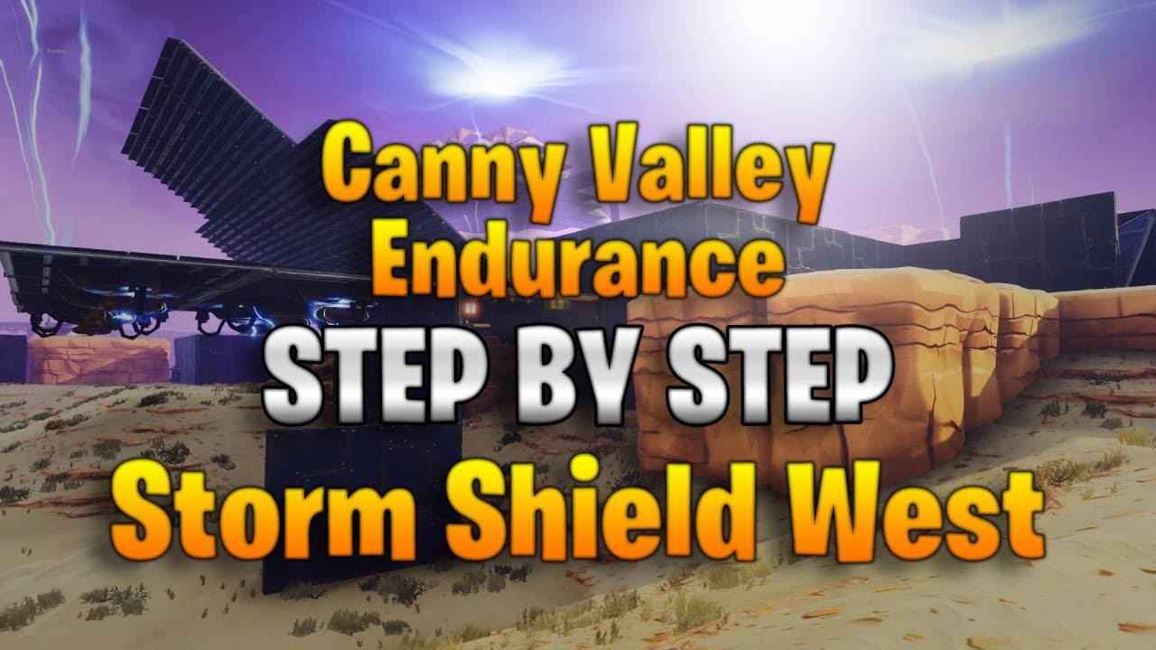(OLD) Storm Shield West Build for Canny Valley Endurance AFK -  Step By Step