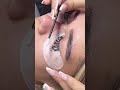Do a lash removal with cream remover