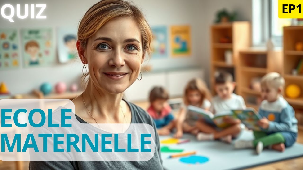 QUIZ 15 Questions EP1 CAP Petite Enfance L'école Maternelle - YouTube