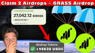 Claim 2 Airdrops   GRASS Airdrop - DO THIS NOW