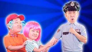 when police officer dad s away more lights kids songs