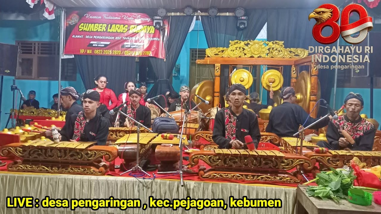 LIVE : SUMBER LARAS BUDAYA ❗ desa pengaringan , kec.pejagoan, kebumen