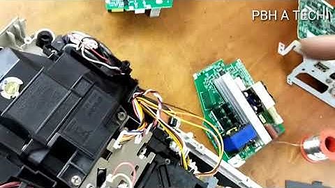 #Epson EB-X05 projector lamp and temp error problem blast bad/ demat account open-#epson projector