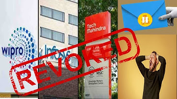 freshers  का ऑफर लेटर  रद्द कर दिया  Wipro, Infosys and Tech Mahindra | Offer Letter Revoked