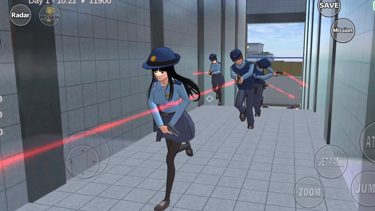 HOW TO CATCH A BOSS YAKUZA HIMAWARI‼️ GET 500.000 ¥ Tax OFFICER|| FUNNY SAKURA SCHOOL SIMULATOR EP.3
