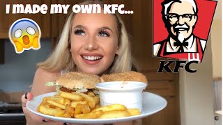 MAKING HOMEMADE KFC! (VEGAN)