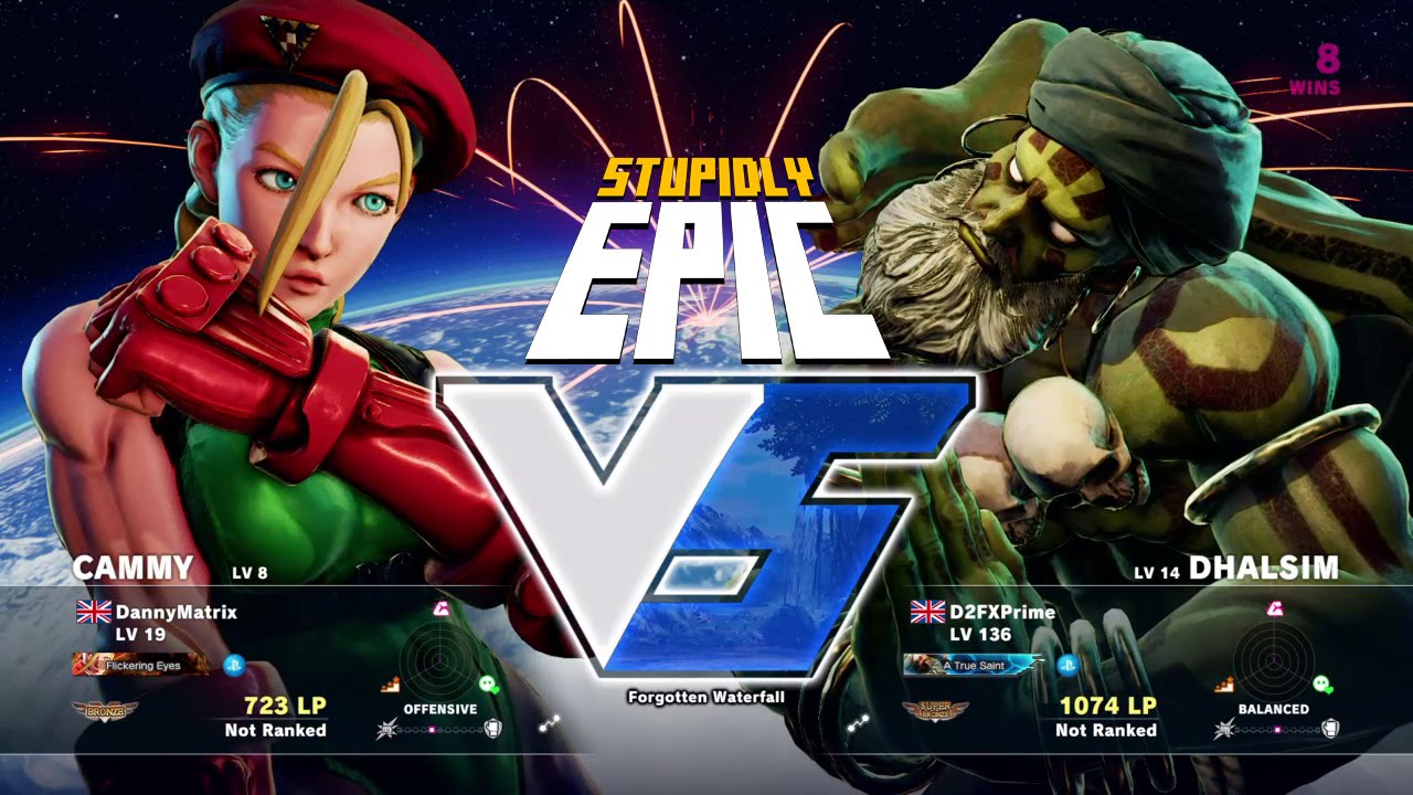 Ranked STREET FIGHTER V - DannyMatrix (Cammy) v Prime (Dhalsim) preview shoes