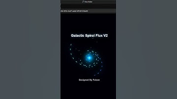 Galactic spiral flux V2 | html css tutorial | css animation | css 3 #shorts #short #coding #code #fy