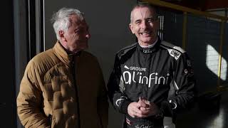 En Route Vers Monaco Rencontre Riccardo Patrese Et Bertrand Godin