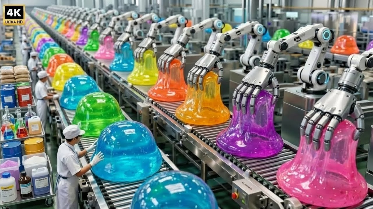 Inside a Modern Slime Factory — From Raw Polymers to Perfectly Stretchy Slime
