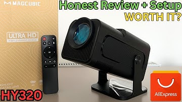Magcubic HY320 Projector Review & Setup! Is It Worth It?