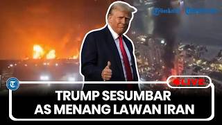 🔴LIVE: Donald Trump Sesumbar AS Menang Lawan Iran