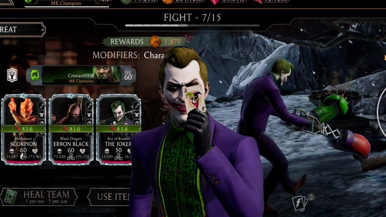 F0 Joker Stun Loop VS Maxed Teams in Survivor Mode! Factions Wars Gameplay Elder Survivor MK Mobile