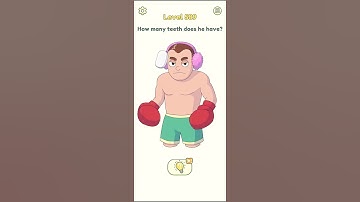 How many teeth does he have level 589 dop 2