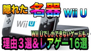 隠れた名WII U！！理由3選＆レアゲー16選！！WIIUでしかできないタイトルも・・・