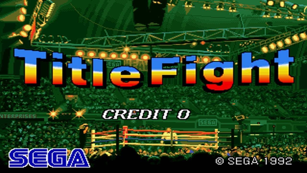 Title Fight (Arcade) Full Playthrough and Ending YouTube