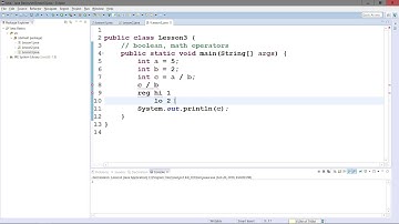 기초 자바 3: boolean은 0 과 1? Java에 연산자, 인티저에 나누기 연산자 작동 원리