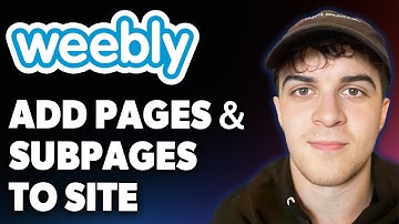 How to Add Pages and Subpages to Weebly Site [2025 Full Guide]