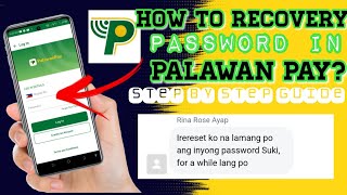 How to recover password in palawan pay? I april tv