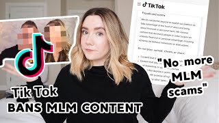 TIKTOK BANS MLMS AND PYRAMID SCHEMES: MLMers RESPOND | #AntiMLM