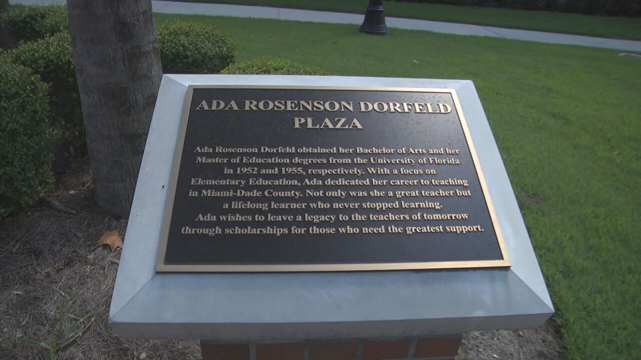 UF College of Education honors Gator alum Ada Dorfeld